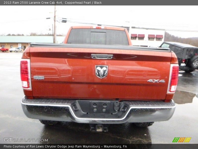 Copperhead Pearl / Black 2013 Ram 2500 Laramie Crew Cab 4x4