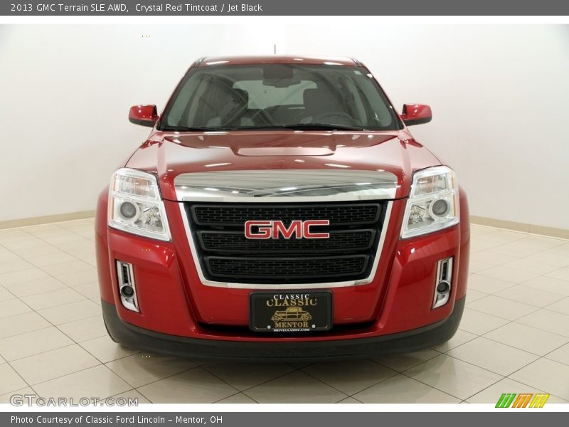 Crystal Red Tintcoat / Jet Black 2013 GMC Terrain SLE AWD