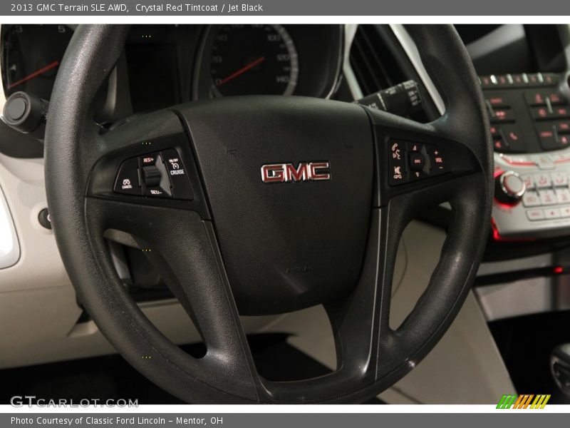 Crystal Red Tintcoat / Jet Black 2013 GMC Terrain SLE AWD