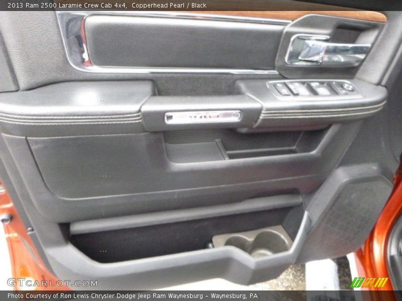 Copperhead Pearl / Black 2013 Ram 2500 Laramie Crew Cab 4x4