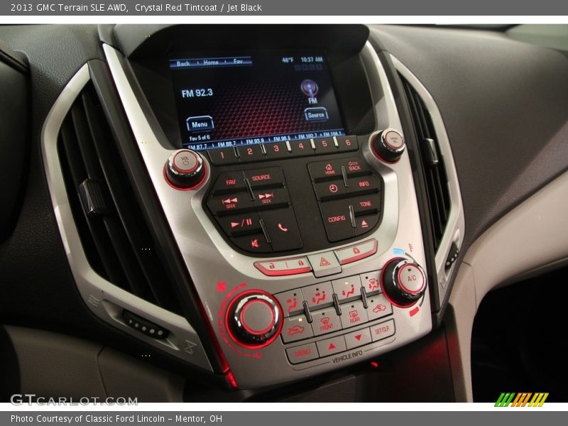 Crystal Red Tintcoat / Jet Black 2013 GMC Terrain SLE AWD
