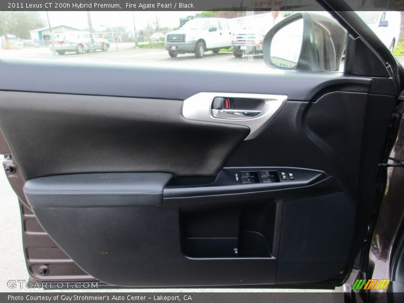 Fire Agate Pearl / Black 2011 Lexus CT 200h Hybrid Premium