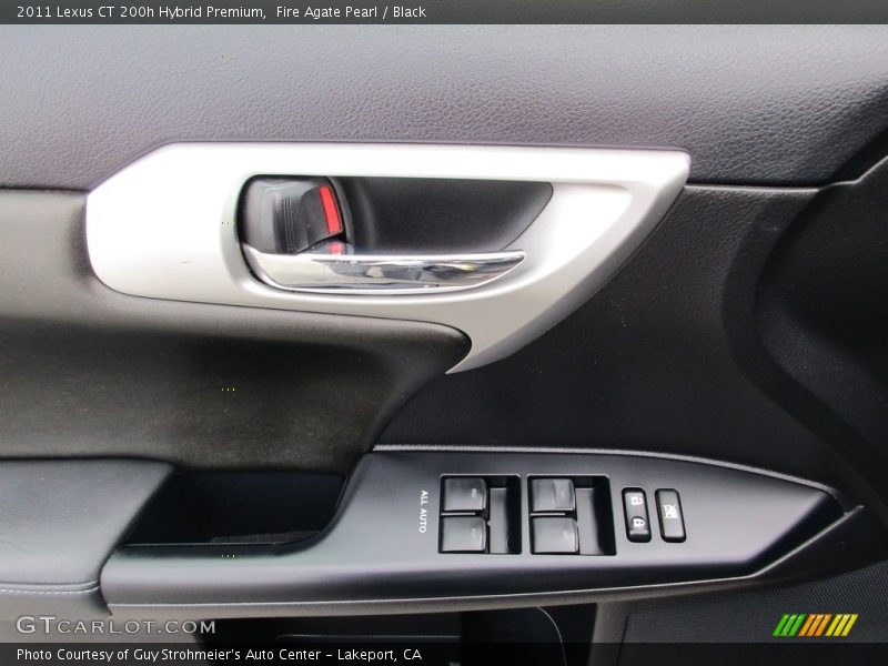 Fire Agate Pearl / Black 2011 Lexus CT 200h Hybrid Premium