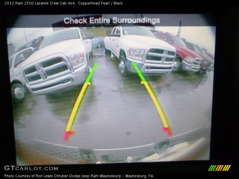Copperhead Pearl / Black 2013 Ram 2500 Laramie Crew Cab 4x4