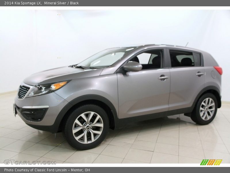 Mineral Silver / Black 2014 Kia Sportage LX