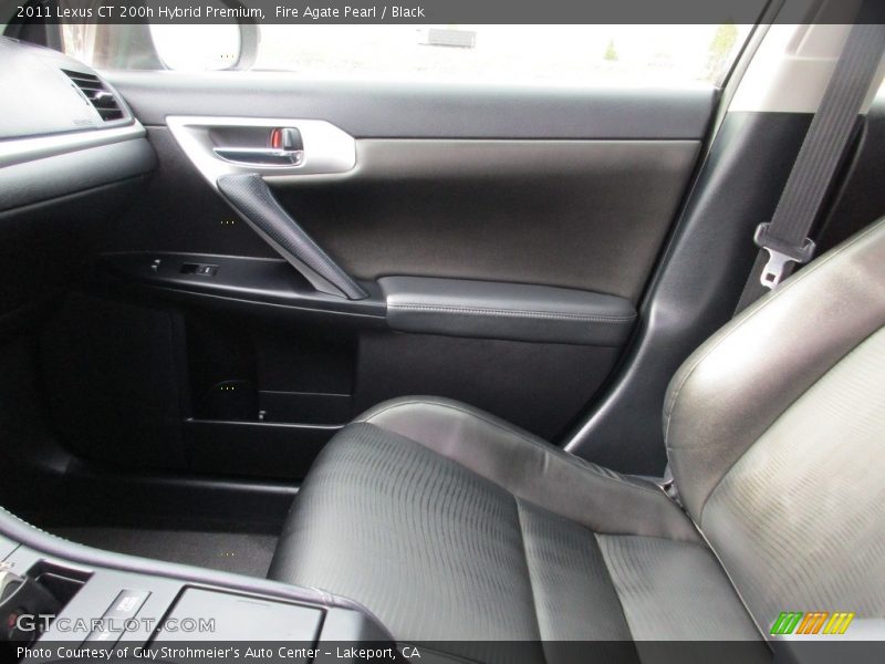 Fire Agate Pearl / Black 2011 Lexus CT 200h Hybrid Premium