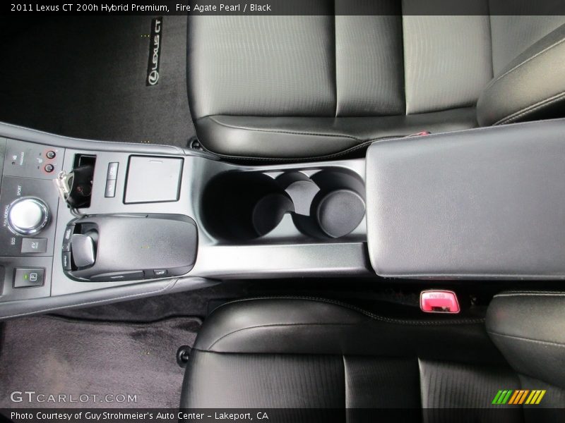 Fire Agate Pearl / Black 2011 Lexus CT 200h Hybrid Premium