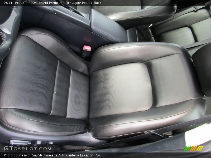 Fire Agate Pearl / Black 2011 Lexus CT 200h Hybrid Premium