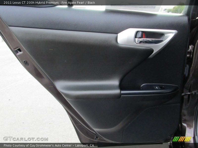 Fire Agate Pearl / Black 2011 Lexus CT 200h Hybrid Premium