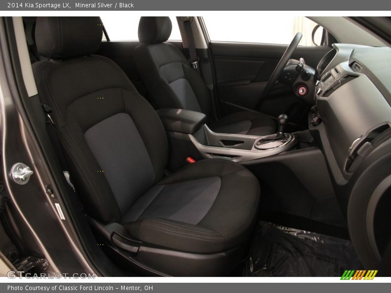 Mineral Silver / Black 2014 Kia Sportage LX