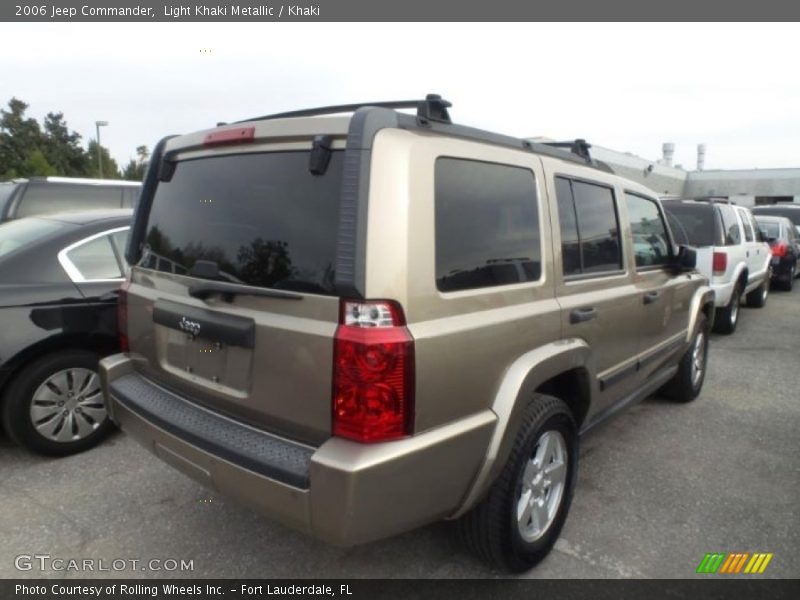 Light Khaki Metallic / Khaki 2006 Jeep Commander
