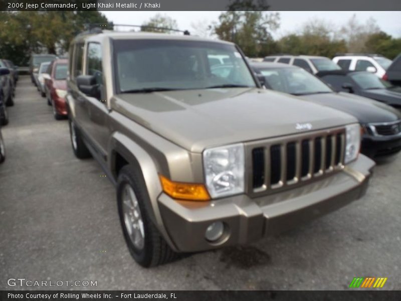 Light Khaki Metallic / Khaki 2006 Jeep Commander