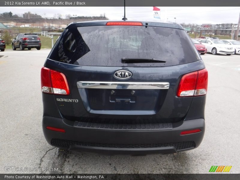 Pacific Blue / Black 2012 Kia Sorento LX AWD