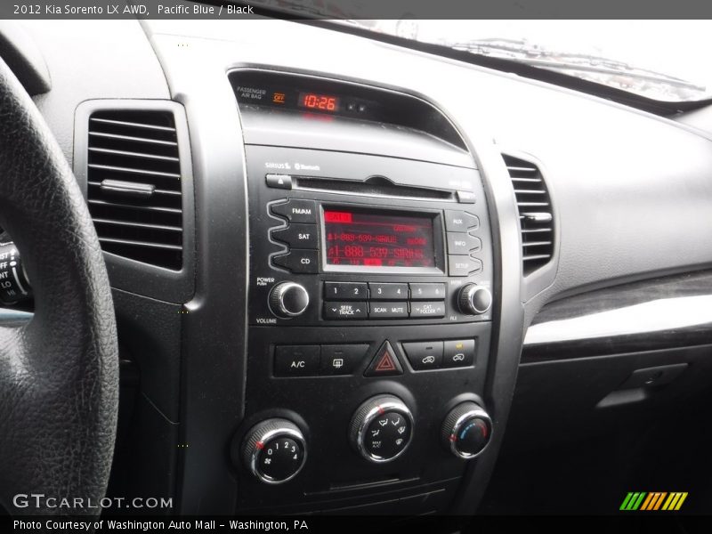 Pacific Blue / Black 2012 Kia Sorento LX AWD