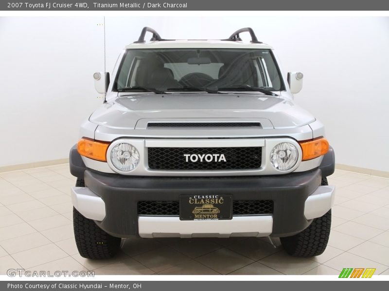 Titanium Metallic / Dark Charcoal 2007 Toyota FJ Cruiser 4WD