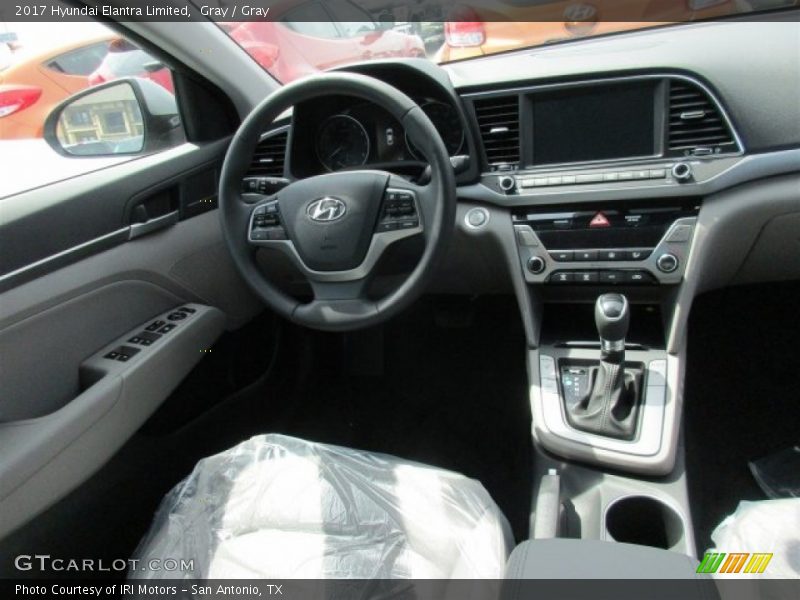 Gray / Gray 2017 Hyundai Elantra Limited