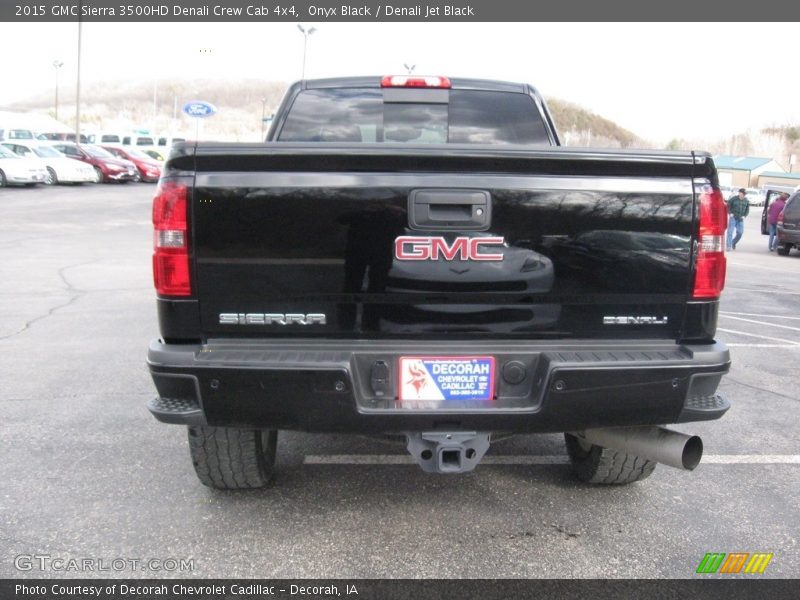 Onyx Black / Denali Jet Black 2015 GMC Sierra 3500HD Denali Crew Cab 4x4