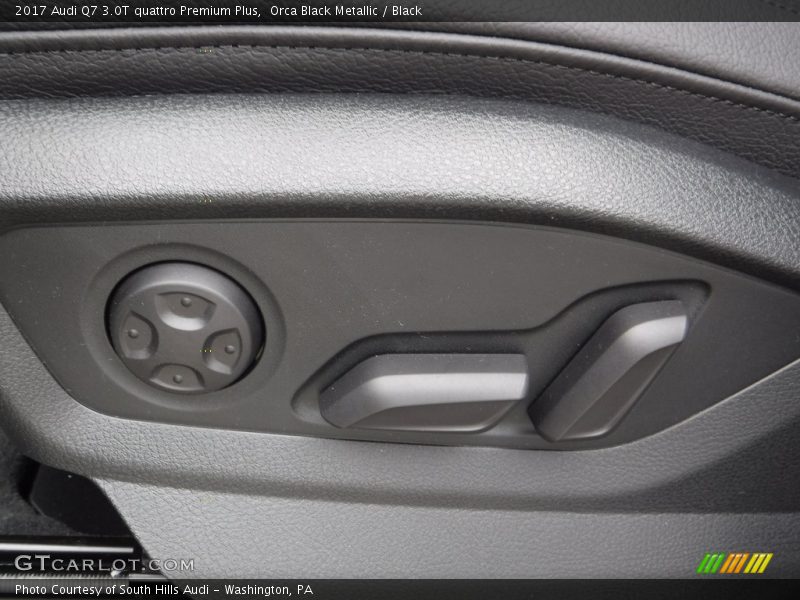 Orca Black Metallic / Black 2017 Audi Q7 3.0T quattro Premium Plus