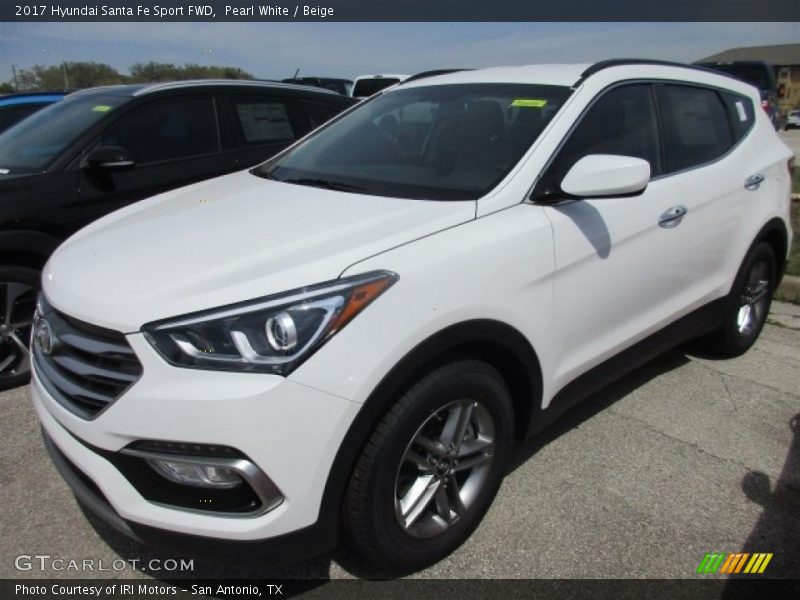 Front 3/4 View of 2017 Santa Fe Sport FWD