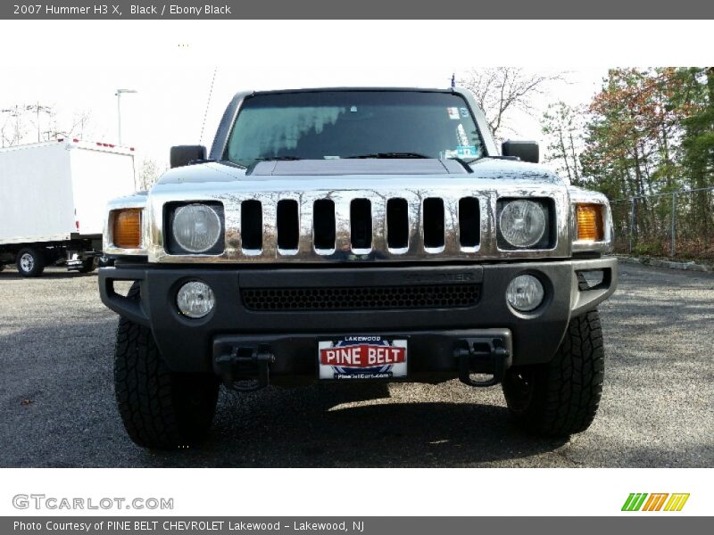 Black / Ebony Black 2007 Hummer H3 X