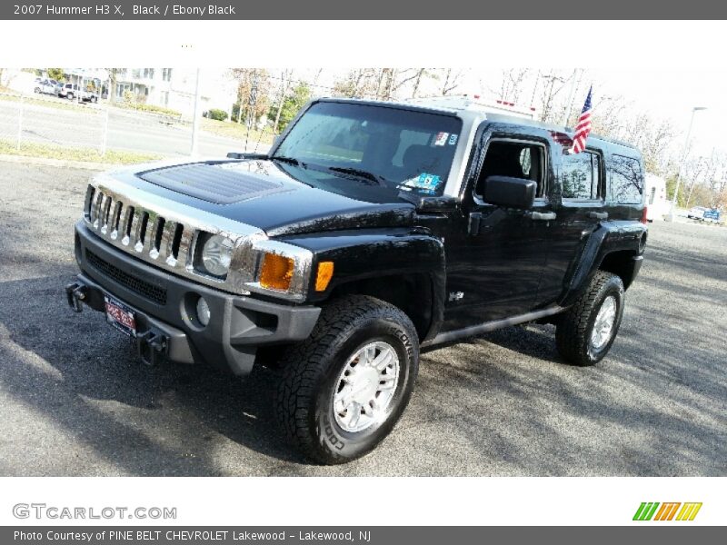 Black / Ebony Black 2007 Hummer H3 X