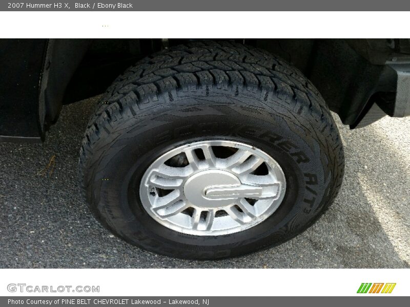 Black / Ebony Black 2007 Hummer H3 X
