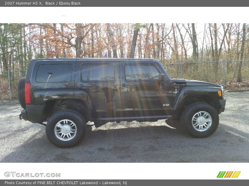 Black / Ebony Black 2007 Hummer H3 X