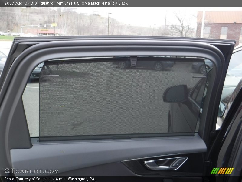 Orca Black Metallic / Black 2017 Audi Q7 3.0T quattro Premium Plus