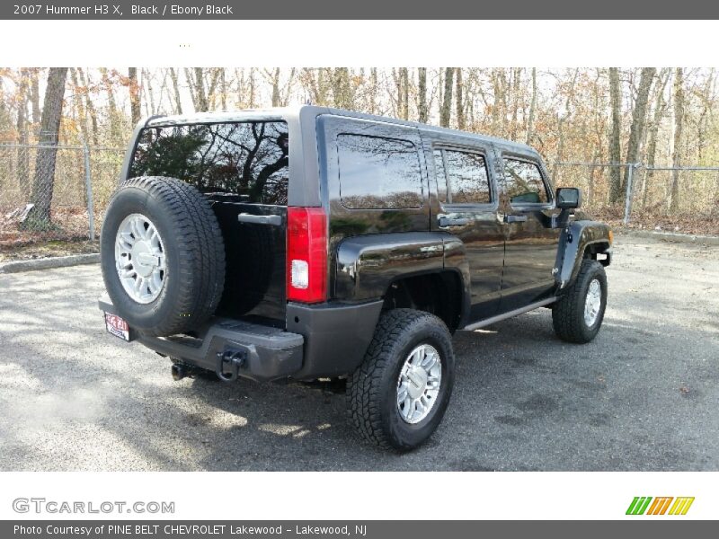 Black / Ebony Black 2007 Hummer H3 X