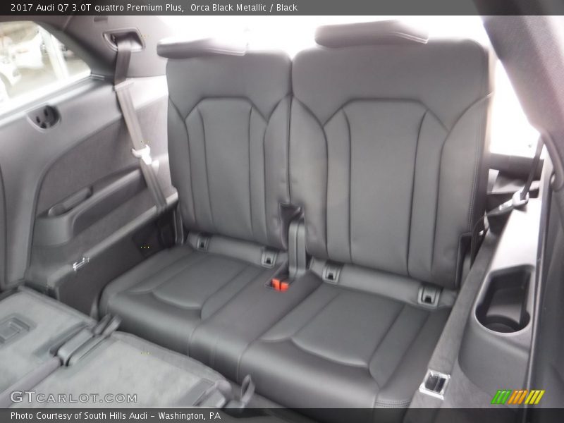 Orca Black Metallic / Black 2017 Audi Q7 3.0T quattro Premium Plus