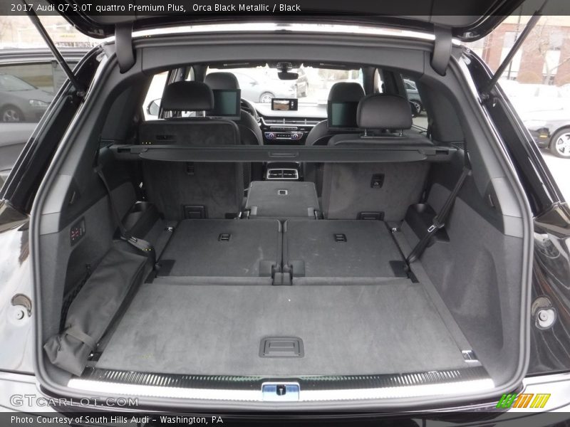 Orca Black Metallic / Black 2017 Audi Q7 3.0T quattro Premium Plus