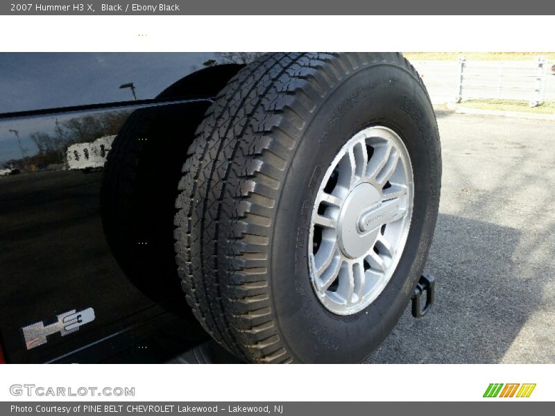 Black / Ebony Black 2007 Hummer H3 X