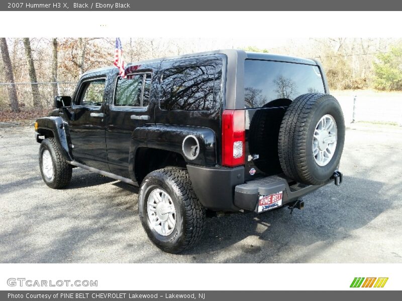 Black / Ebony Black 2007 Hummer H3 X