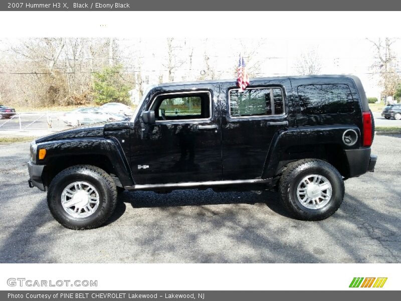Black / Ebony Black 2007 Hummer H3 X