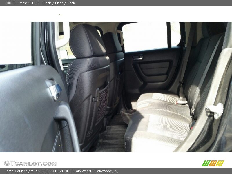 Black / Ebony Black 2007 Hummer H3 X