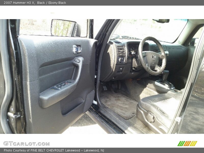 Black / Ebony Black 2007 Hummer H3 X