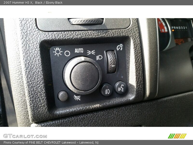 Black / Ebony Black 2007 Hummer H3 X