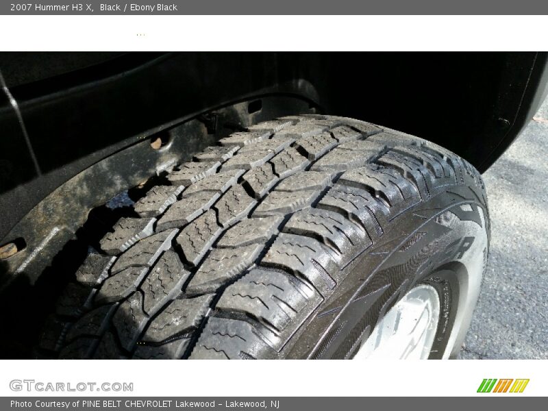 Black / Ebony Black 2007 Hummer H3 X