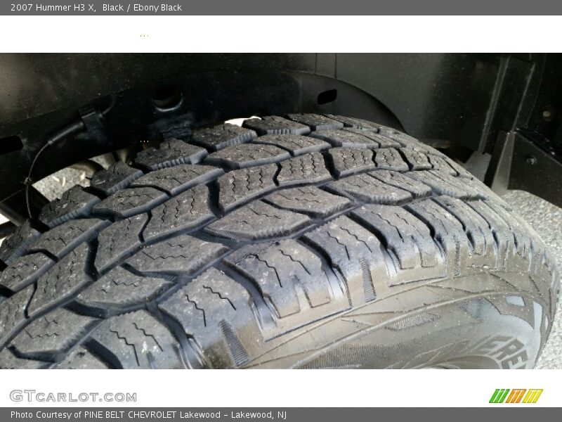 Black / Ebony Black 2007 Hummer H3 X