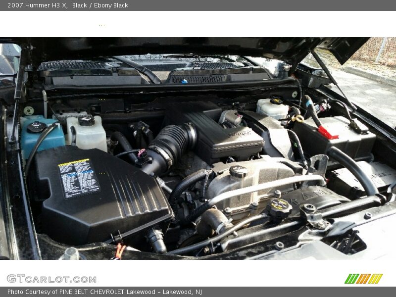 Black / Ebony Black 2007 Hummer H3 X