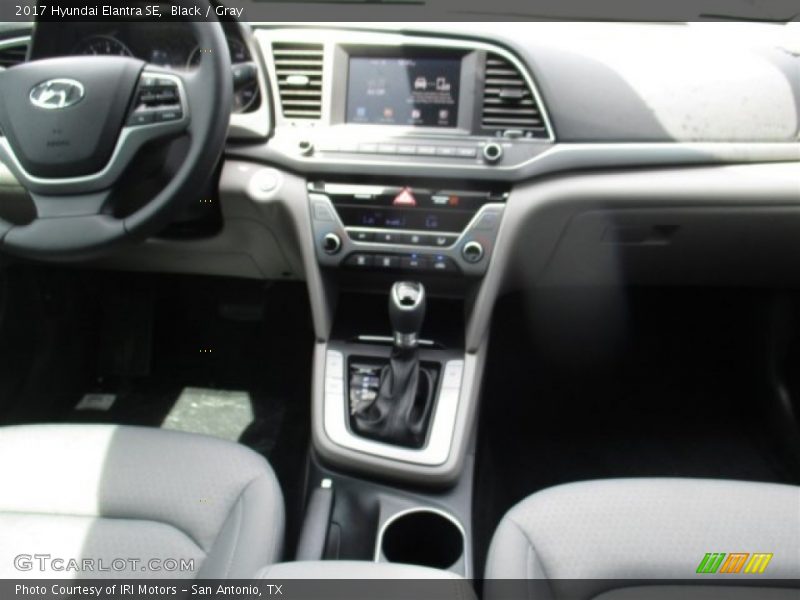 Black / Gray 2017 Hyundai Elantra SE
