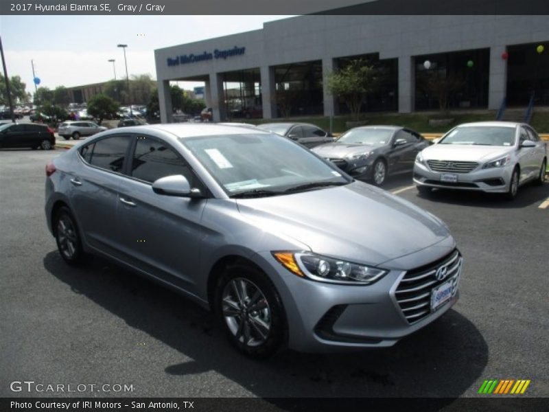 Gray / Gray 2017 Hyundai Elantra SE