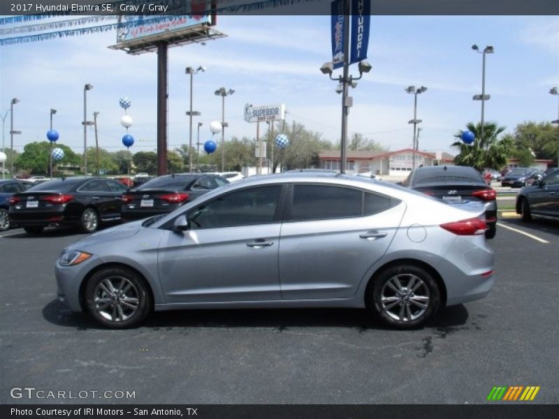 Gray / Gray 2017 Hyundai Elantra SE