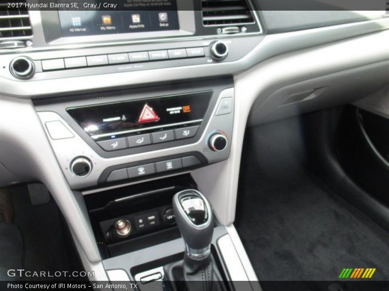 Gray / Gray 2017 Hyundai Elantra SE