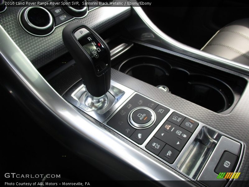 Santorini Black Metallic / Ebony/Ebony 2016 Land Rover Range Rover Sport SVR
