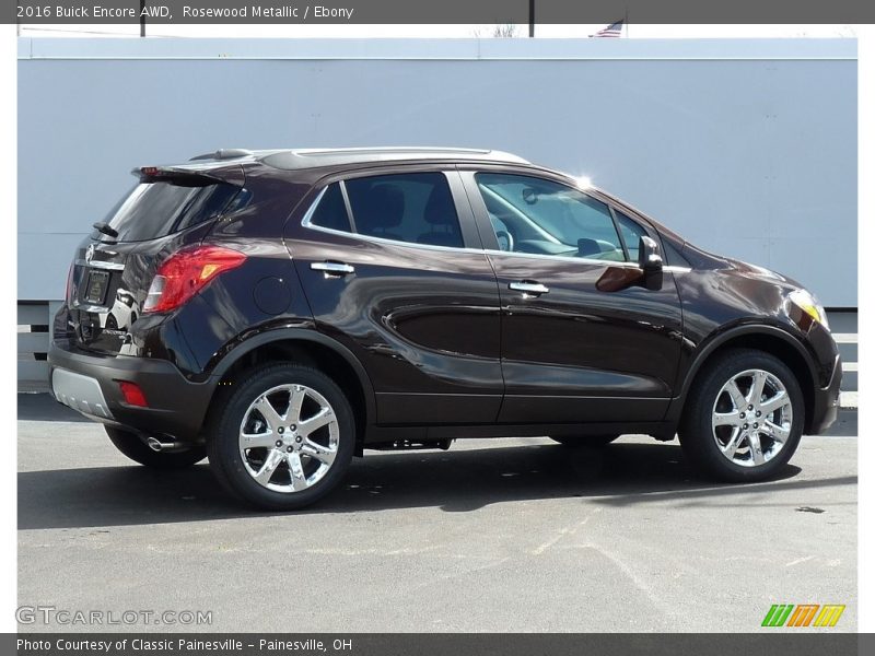 Rosewood Metallic / Ebony 2016 Buick Encore AWD