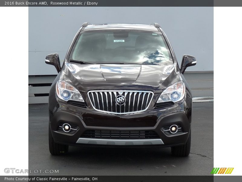 Rosewood Metallic / Ebony 2016 Buick Encore AWD