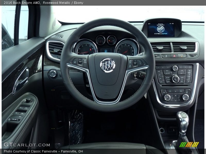 Rosewood Metallic / Ebony 2016 Buick Encore AWD