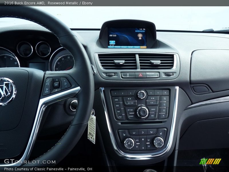 Rosewood Metallic / Ebony 2016 Buick Encore AWD