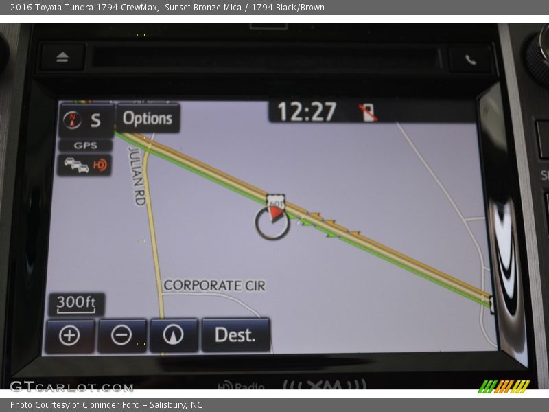 Sunset Bronze Mica / 1794 Black/Brown 2016 Toyota Tundra 1794 CrewMax